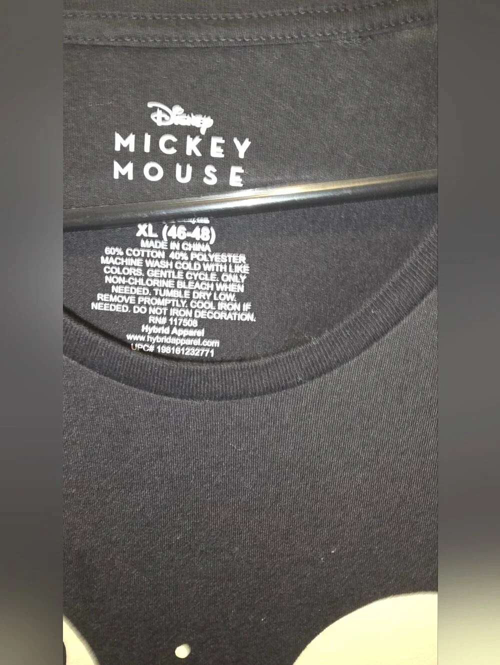 Disney's Mickey Mouse Men's Halloween Mickey Head Graphic Tee XL - Picture 5 of 6
